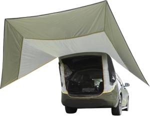SUV Tailgate Tent with Shade Awning for Camping