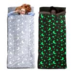 Glow in the Dark Kids Sleeping Bag Set