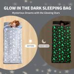 Glow in the Dark Kids Sleeping Bag Set