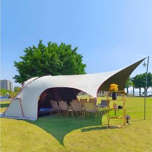 2-in-1 Camping Tent and Tarp for Vehicles