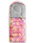 QOOMO Pink Tie Dye Waterproof Camping Sleeping Bag