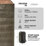 TETON Sports Celsius XL Sleeping Bag - 20°F