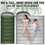 WERTYCITY Lightweight Sleeping Bags for All Seasons