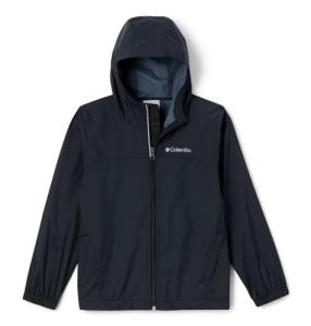 Columbia Boys' Glennaker 2 Waterproof Rain Jacket Black
