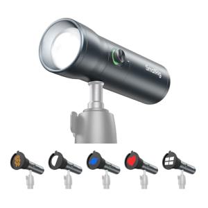 SMALLRIG RGB-LED Flashlight with 20 Light Filters