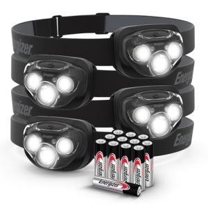 Energizer 4-Pack Waterproof LED Headlamps 260 Lumens