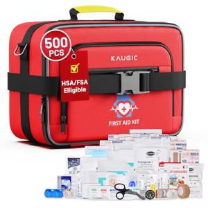 500 PCS Complete First Aid Kit for Outdoor Adventures