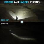 WUBEN C3 Rechargeable LED Flashlight - 1200 Lumens