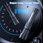 Super Bright Rechargeable 20000 Lumens LED Flashlight