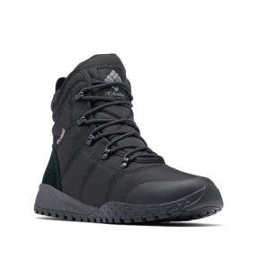 Columbia Men's Fairbanks Snow Boot, Black/Titanium