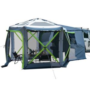 Pop-Up SUV Tent for Family Camping, 2 Rooms