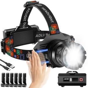 Super Bright Rechargeable Motion Sensor Headlamp