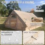 Large Inflatable Camping Tent for 4-8 People