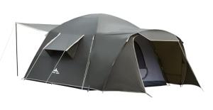6-Person Waterproof Family Camping Tent - Dark Green