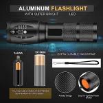 Bright Zoomable LED Flashlight for Camping and Hiking