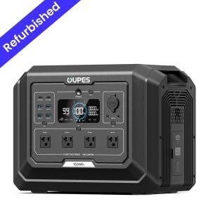 OUPES 1024Wh Portable Power Station and Solar Generator