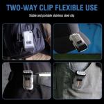 PEAUS V15 LED Flashlight – 1200 Lumens, Rechargeable