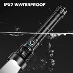 Super Bright 990,000 Lumens USB Rechargeable Flashlight