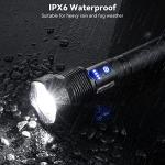 Super Bright 990000 Lumens Rechargeable Flashlight