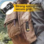 Portable UV Torch with Clip - 395nm Blacklight