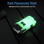 PEAUS V15 LED Flashlight – 1200 Lumens, Rechargeable