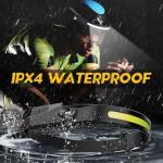 Rechargeable LED Headlamp with Motion Sensor