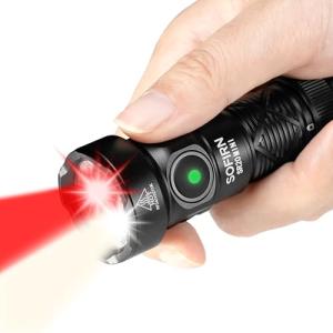 Sofirn SR20 Mini Rechargeable Red LED Flashlight