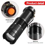 2-Pack Red LED Flashlights for Night Use