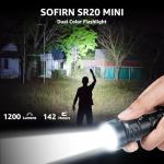 Sofirn SR20 Mini Rechargeable Red LED Flashlight