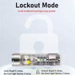 RovyVon Aurora A8 USB C Rechargeable Keychain Flashlight