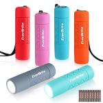 EverBrite Mini Flashlight Set – 6 Colorful Lights