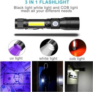 Rechargeable 1200 Lumen Flashlight with 7 Modes