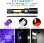 Rechargeable 1200 Lumen Flashlight with 7 Modes