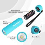 EverBrite Mini Flashlight Set – 6 Colorful Lights