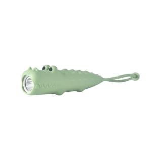Crocodile-Shaped Kids’ Silicone LED Flashlight