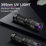 Handheld UV Black Light Torch for Stain Detection