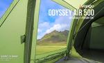 Vango Airbeam Odyssey 500 Inflatable Family Tent