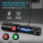 Rechargeable 1200 Lumen Flashlight with 7 Modes
