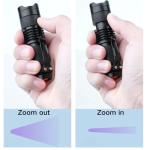 Handheld UV Black Light Torch for Stain Detection
