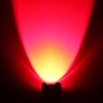 Red Light LED Flashlight with Adjustable Focus