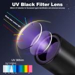 Portable 10W UV Light Torch for Pet Stains