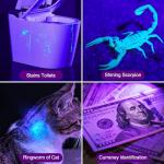 Portable 10W UV Light Torch for Pet Stains