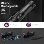 Tisuokae 50W UV Light Torch with LCD Screen