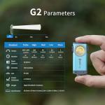 Wuben G2 Mini Flashlight - 500 Lumens, 5 Modes