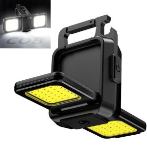 LETOUR COB Flashlight: 1000 Lumens, 6 Modes, Portable