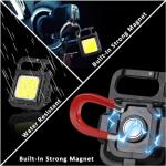 4 Pack Mini COB LED Flashlights for Camping