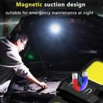 LETOUR COB Flashlight: 1000 Lumens, 6 Modes, Portable