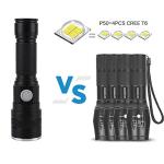 Super Bright 6000 Lumen USB Rechargeable Flashlight