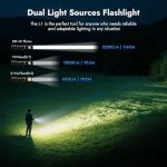 WUBEN L1 Super Bright 2000 Lumen Rechargeable Flashlight