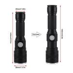 Super Bright 6000 Lumen USB Rechargeable Flashlight